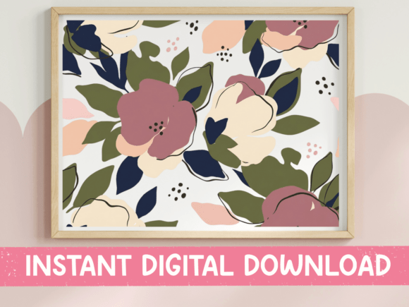 Boho Floral Pattern Wall Art SVG Review