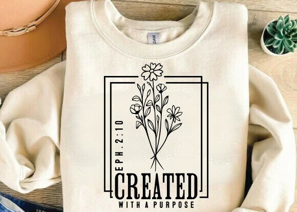 Floral Christian Svg, Jesus Png Design for Graphics & T-Shirt Designs